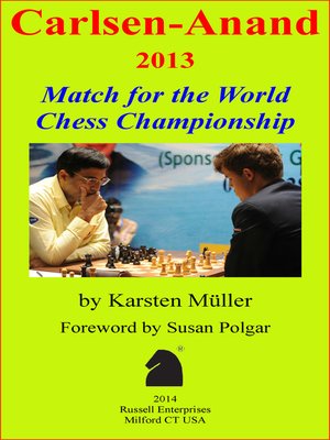 cover image of Carlsen-Anand 2013